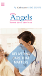 Mobile Screenshot of angelshomecare.biz